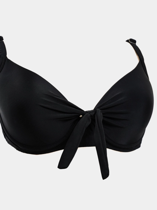 Ayollar suzish kiyimi, bantikli ingichka tasmali bikini