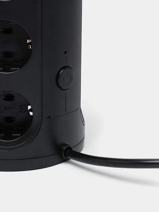 Удлинитель, сетевой фильтр на 12 розеток с 4 USB + 1 Type-C