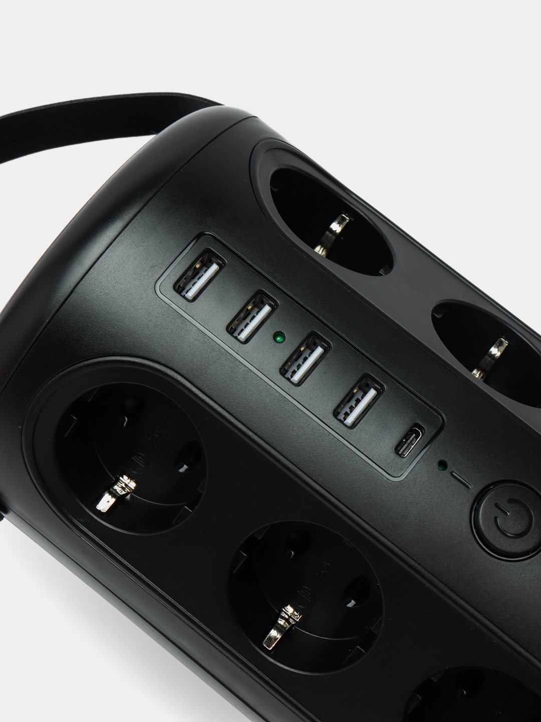 Удлинитель, сетевой фильтр на 12 розеток с 4 USB + 1 Type-C купить по ...