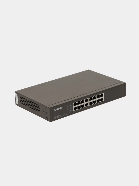 Настольный 16-портовый коммутатор Tenda TEF 1016D Хаб