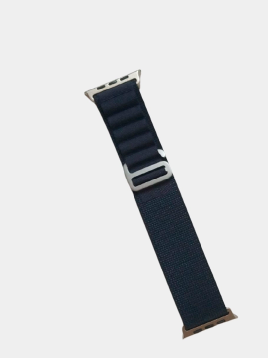 Ремешок нейлоновый для Apple Watch 3,4,5,6,7,8,9,10,11,SE и Ultra, размер 42-44-45-49 мм