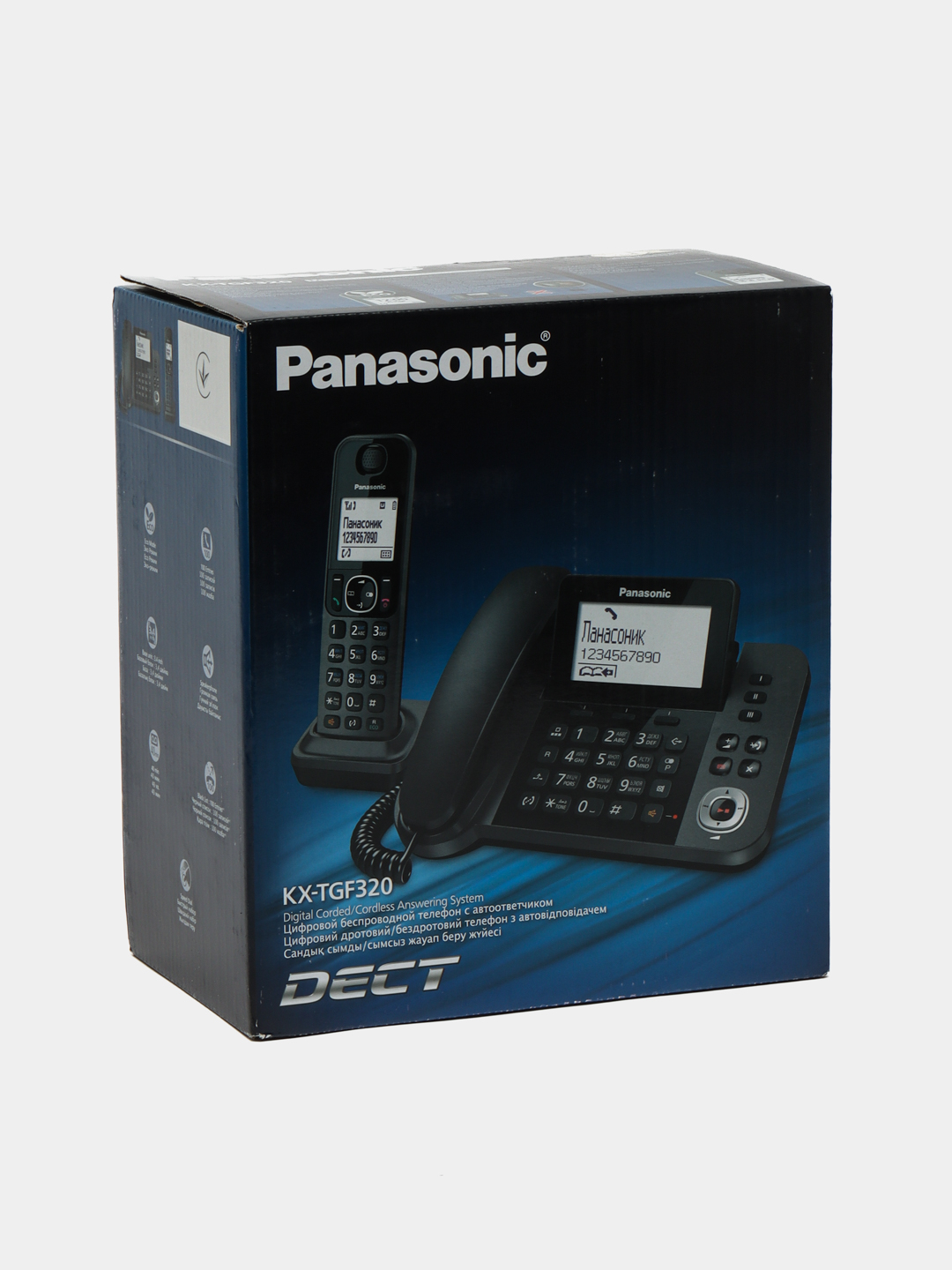 Телефон DECT Panasonic KX-TGF320UCM купить по низким ценам в  интернет-магазине Uzum (548924)