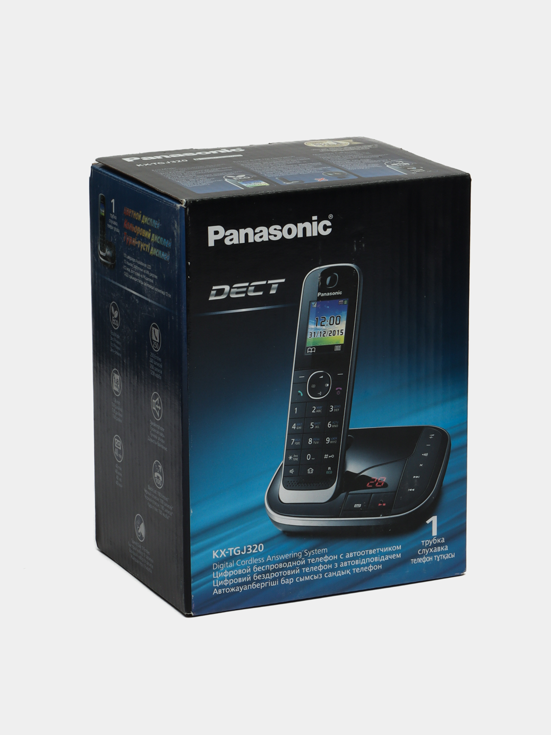 DECT телефон Panasonic KX-TGJ320UCB купить по низким ценам в  интернет-магазине Uzum (548939)