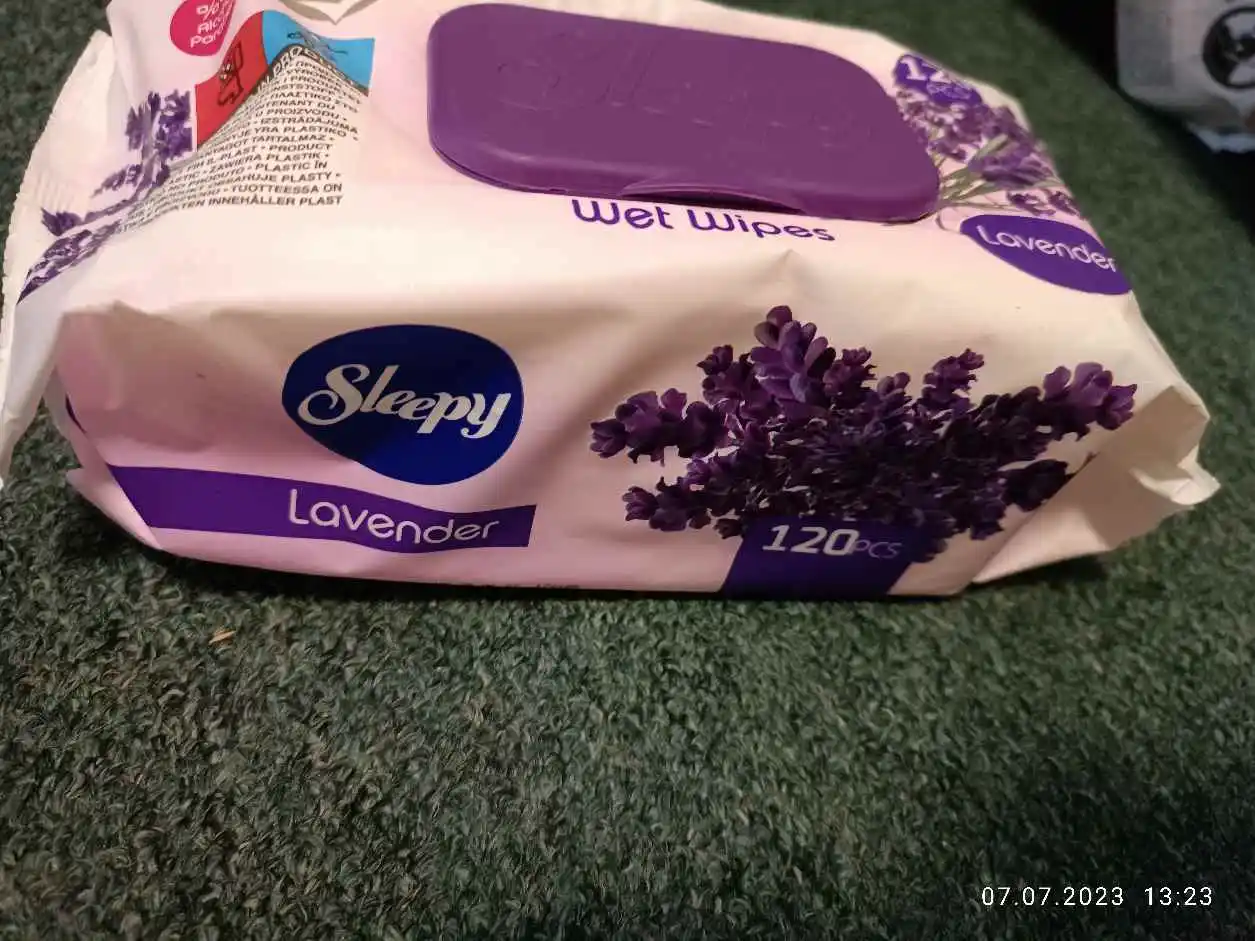 Nam salfetkalar Sleepy "Camomile", 120 dona