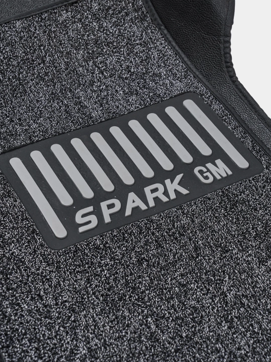 Spark uchun 7D avtomobil pol gilamchalari (EVA,Carbon,Gibrid)–chetlari 5–15 sm balandlikda