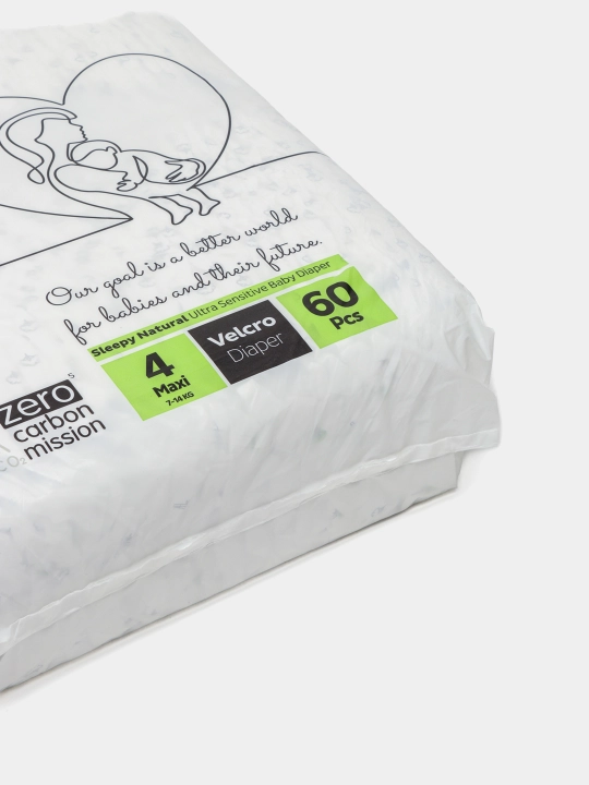 Bolalar tagliki Sleepy Natural Jumbo, №4, 7-14 kg, 60 dona