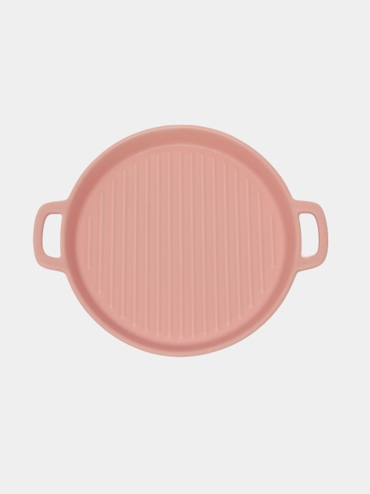 Keramikadan ishlangan dumaloq likopchalar Happy Kitchen, 4 in 1