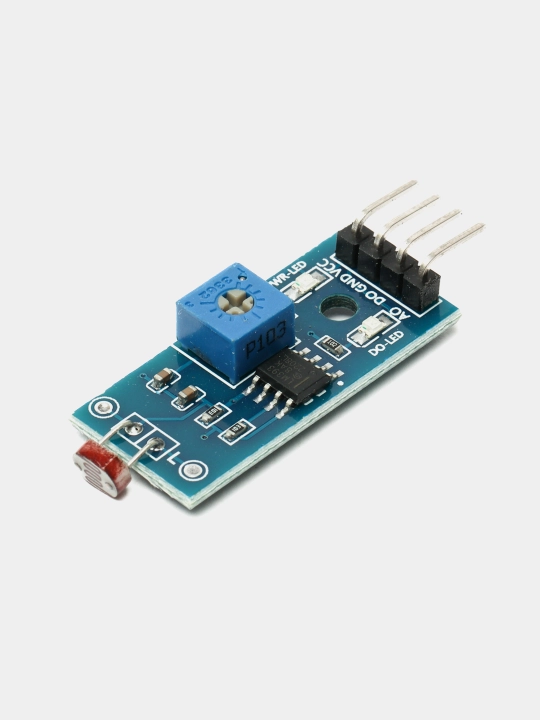 Модуль датчика света на плате LM393, 3.3-5V - 