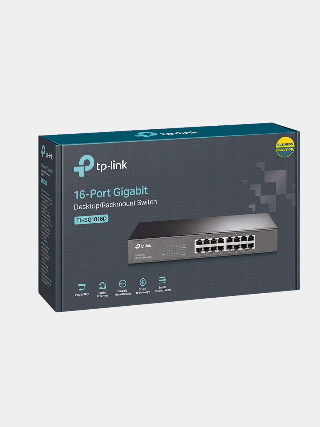 Гигабитный коммутатор 16-портовый TP-Link TL-SG1016D купить по низким ...