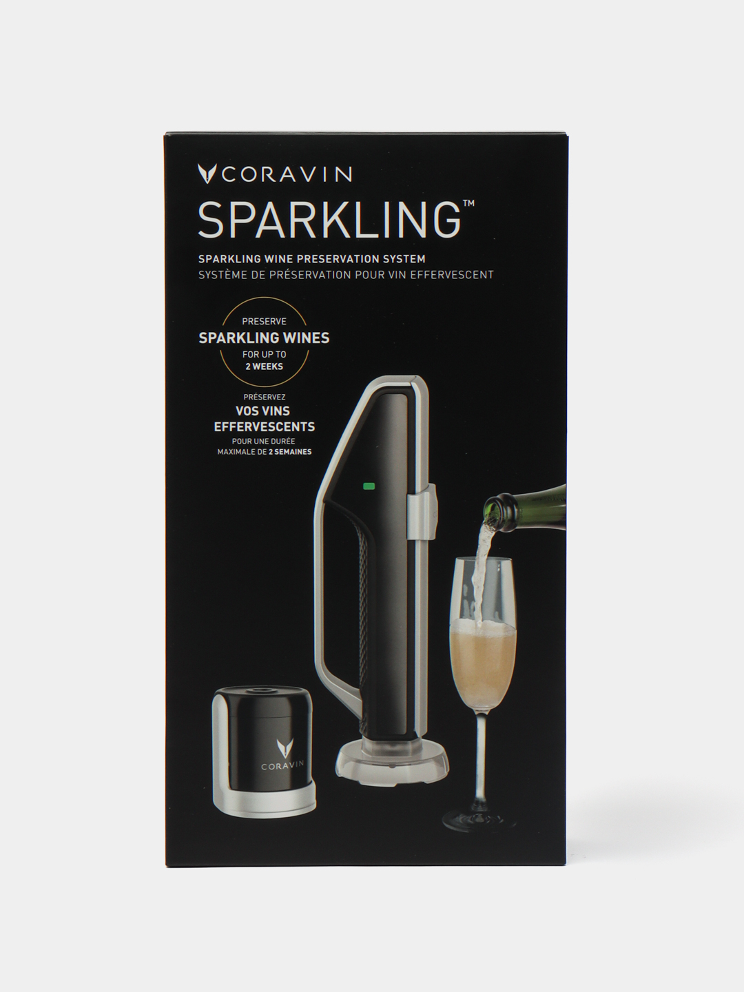 Система хранения вина Coravin Sparkling Wine Preservation System ...