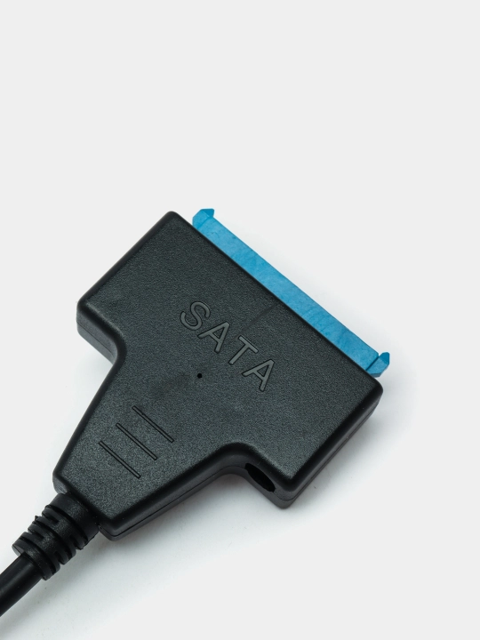 Adapter kabeli HDD SATA USB 3.0 uchun 3.0 yordamchi quvvatga ega, ikkita USB