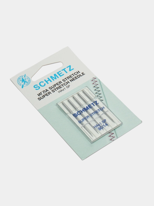 Иглы для швейных машин и оверлоков Schmetz  стрейч  90 размера(14)