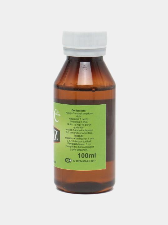 Kunjut yog' Shanaz, 100 мл