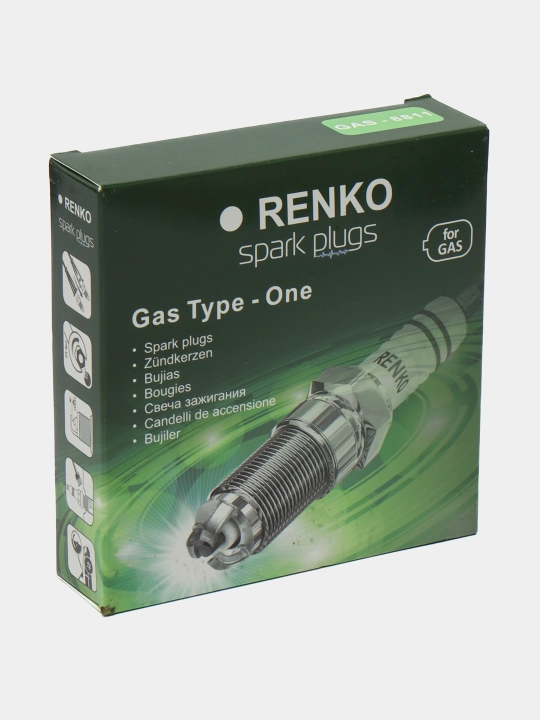 O't oldirish svechasi RENKO, 3-kontaktli GAS Gentra, Spark, Cobolt, Nexia3 avtolar uchun