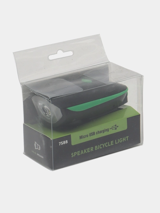 Велофонарь, 140 дб, 100 м освещения, 3 режима работы USB