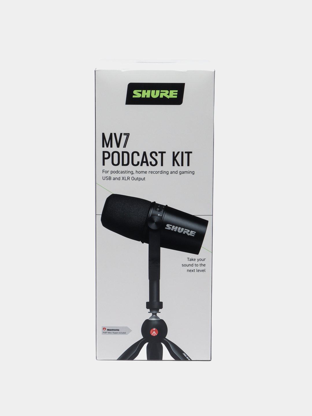 Микрофон для подкаста SHURE MV7-K-BNDL купить по низким ценам в ...