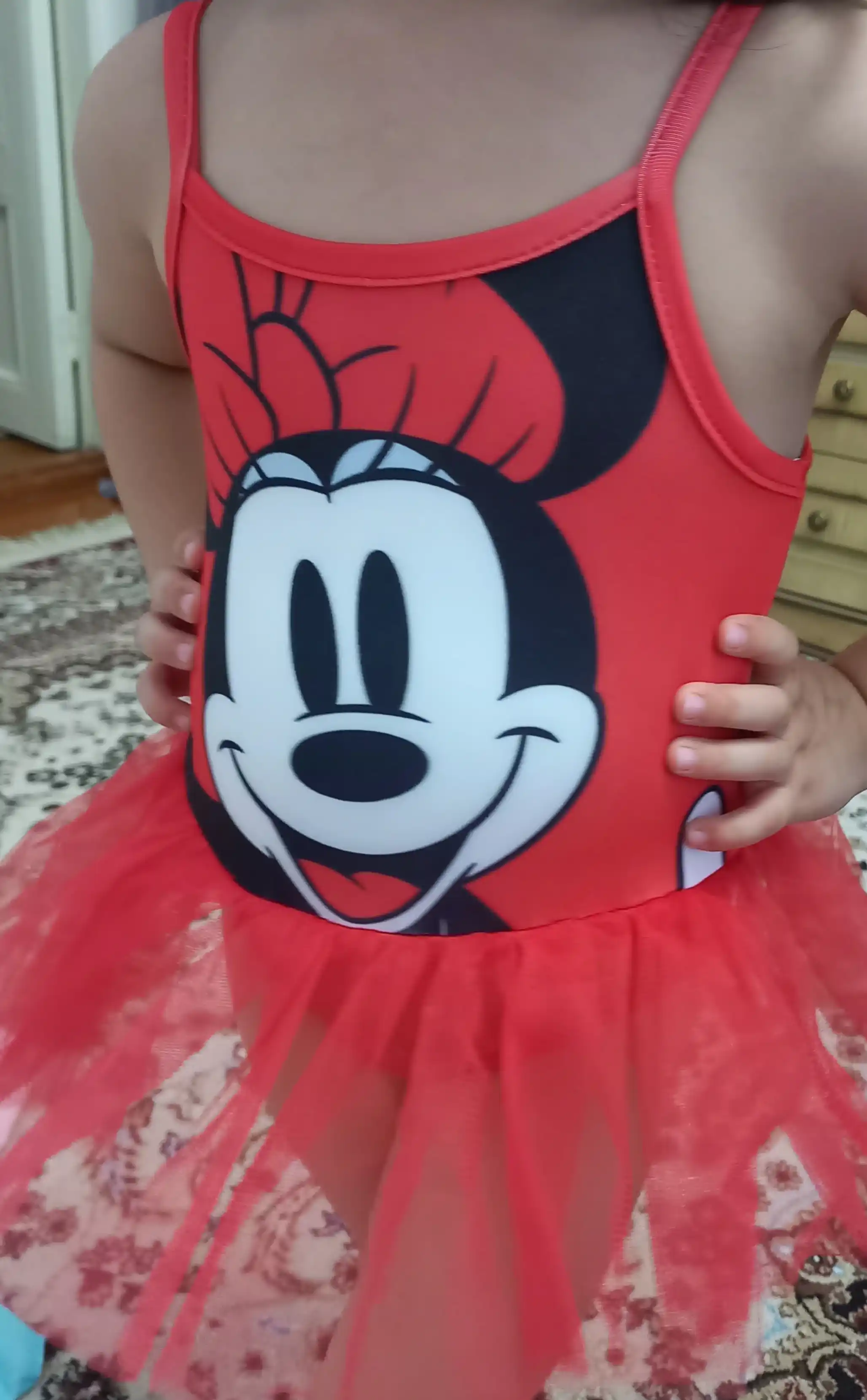 Купальник с юбочкой Minnie Mouse