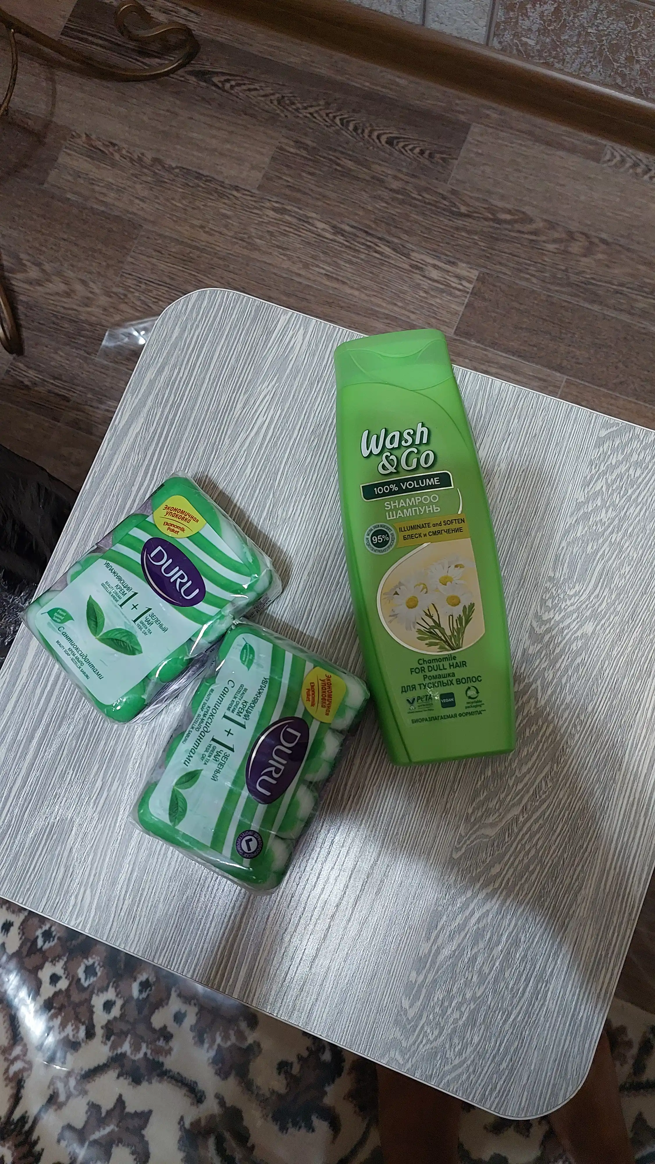 Xushbo'ylangan sovun Duru Soft Sens Green Tea, 4 dona, 320 gr