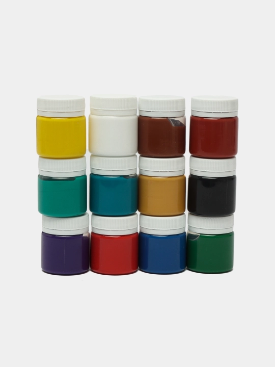 Badiiy guash bo'yoqlari to'plami Sonet dan, 40 ml, 12 ta rang