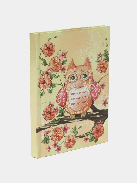Yozuv kitobi qattiq muqovali, A6+, 80 varaq