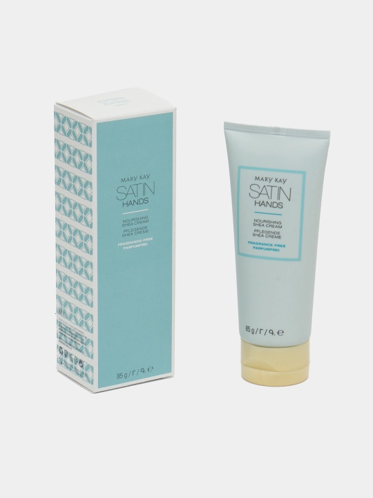 Питательный крем для рук Satin Hands с маслом ши, без аромата, 85 г