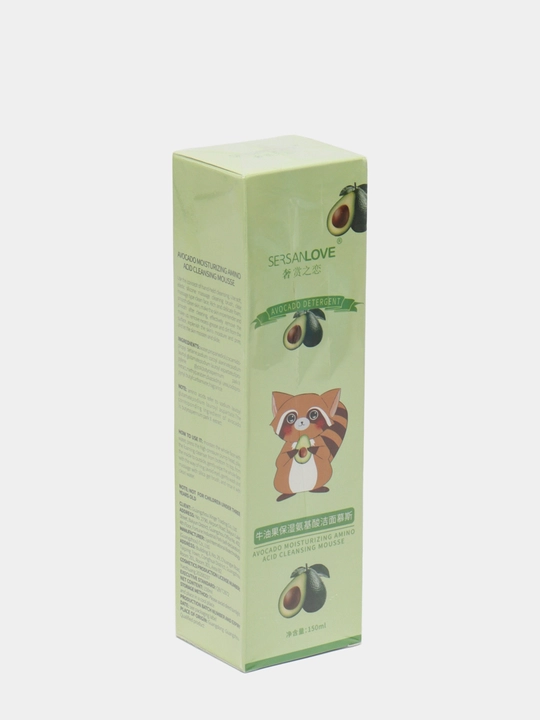 Yuzni yuvish uchun ko'pik SersanLove, cho'tka bilan, 150 ml - 