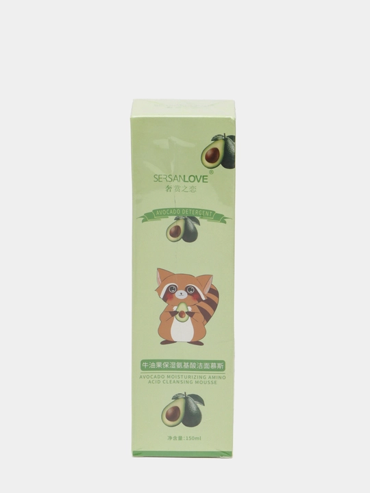 Yuzni yuvish uchun ko'pik SersanLove, cho'tka bilan, 150 ml