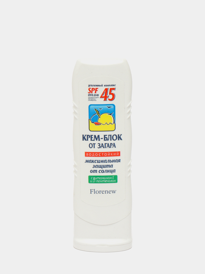 Купить Крем-блок от загара для лица SPF 45 за 38000 сум с бесплатной ...