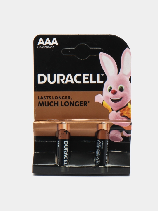 Duracell mitti batareyalari AAA,  1.5V LR03 (2 dona)