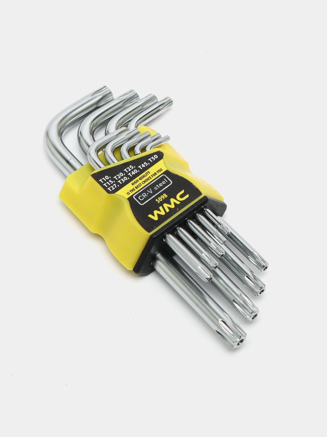 Набор ключей Г-образных Torx WMC-5098, 9 предметов в блистере купить по ...