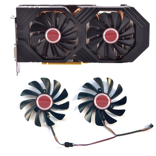 Кулер для видеокарты XFX FDC10U12S9, 95 мм