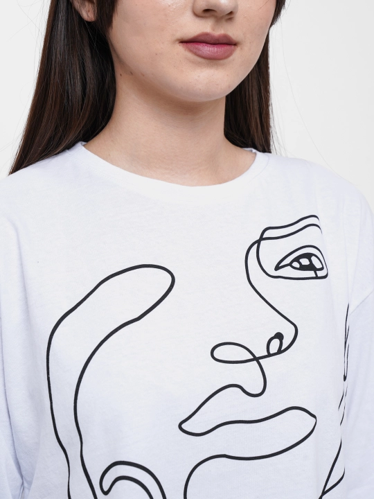 Футболка женская oversize PUNCH
