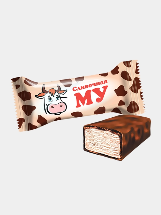 Nevskiy - Qaymoqli Mu konfetlari, 1 kg