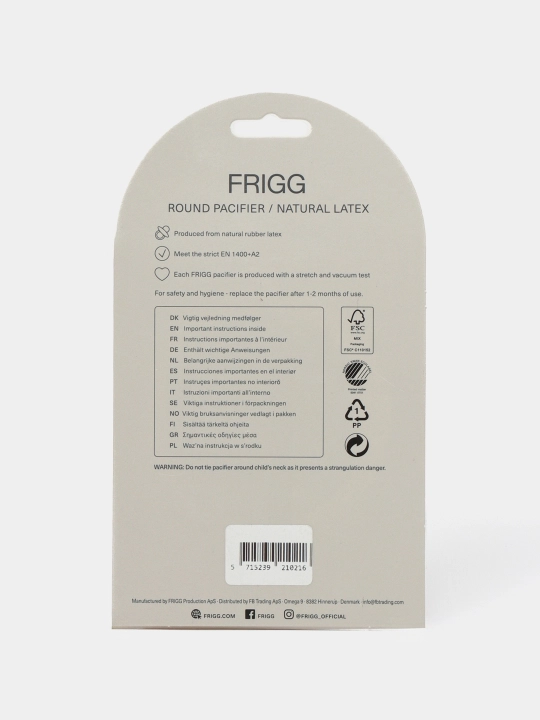 So'rg'ich Frigg Daisy Latex Blush Night, 0-6 oy, zulmatda porlaydi