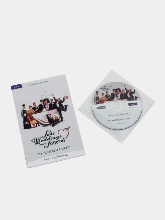 PEGR Four Weddings and a Funeral Bk/MP3 CD (5), Richard Curtis - 