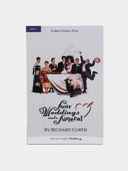 PEGR Four Weddings and a Funeral Bk/MP3 CD (5), Richard Curtis