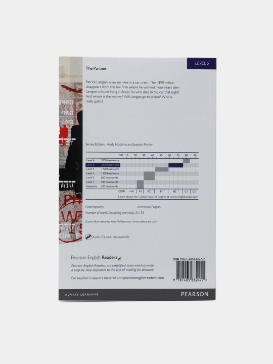 The Partner Book and MP3 Pack. Level 5, John Grisham