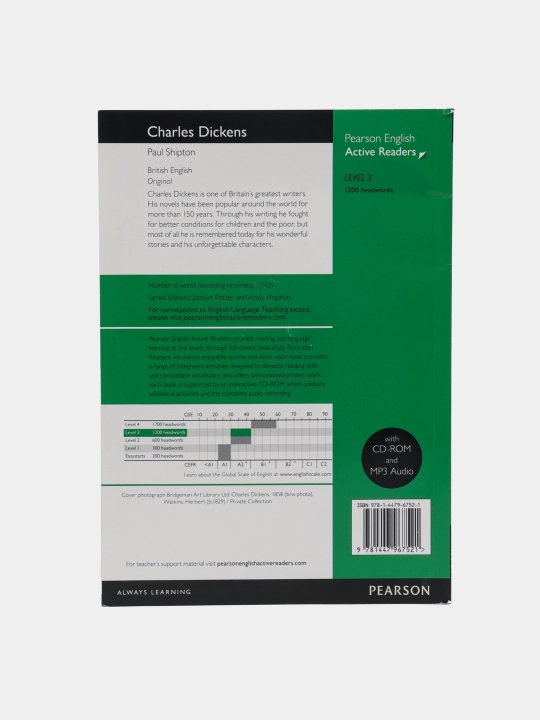 PEAR Charles Dickens Bk/MP3 (3), Paul Shipton