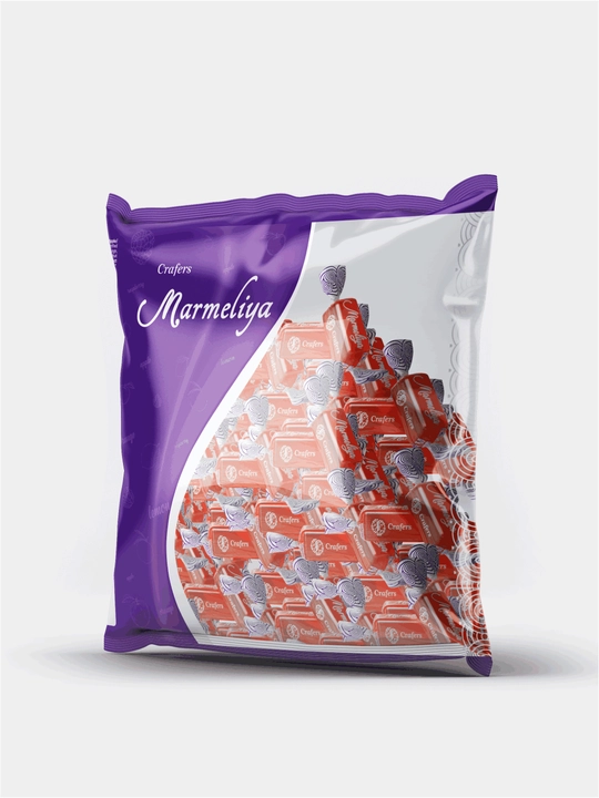 Marmelad Crafers Marmeliya shaftoli ta'mi bilan, 500 gr - 