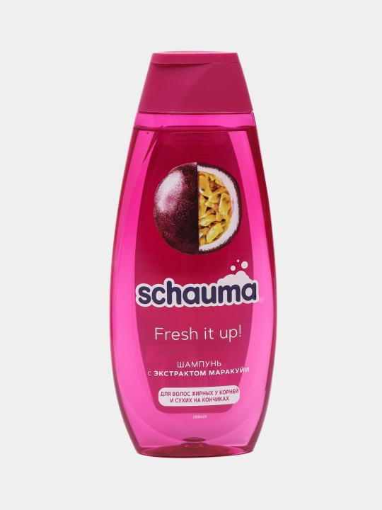 Шампунь Schauma Fresh it up!, для жирных у корней и сухих на кончиках, 400 мл