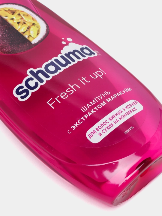 Шампунь Schauma Fresh it up!, для жирных у корней и сухих на кончиках, 400 мл