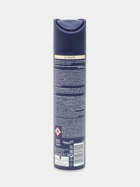 Лак Taft Ultimate, для волос, экстремальная фиксация, 250 мл