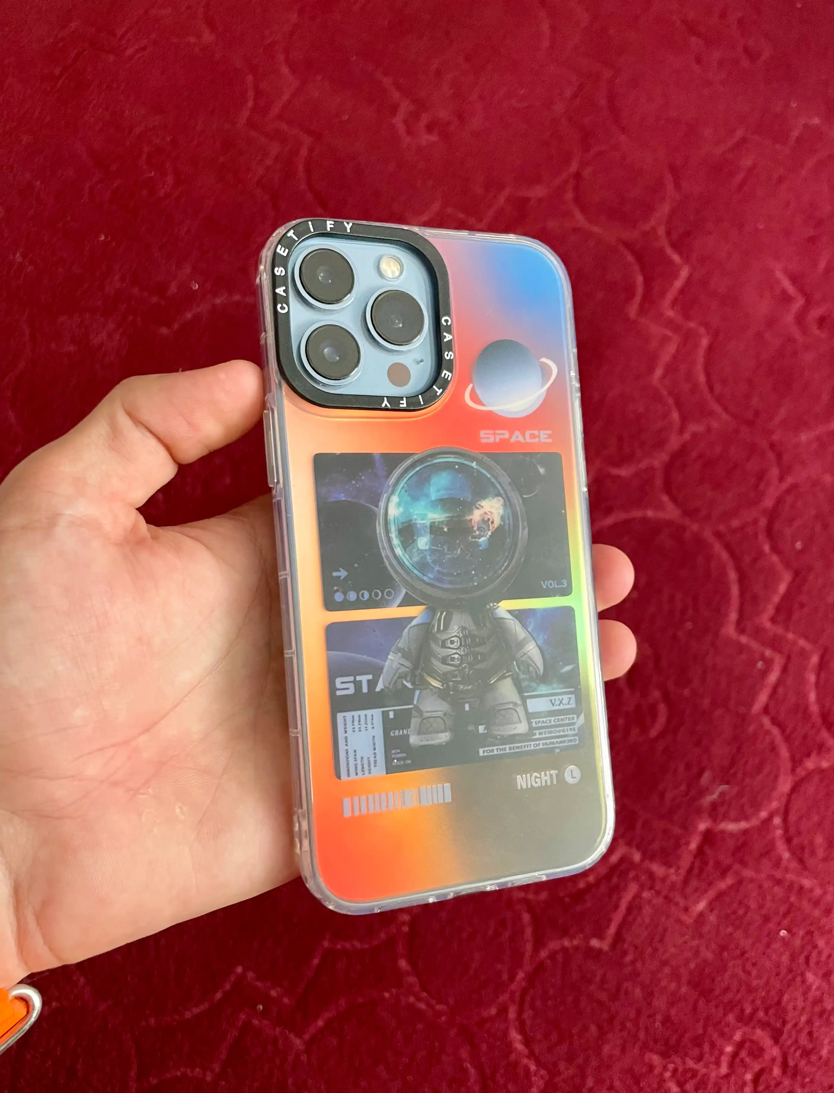 Силиконовый чехол для iPhone 13 / 14 Pro / ProMax, хамелеон
