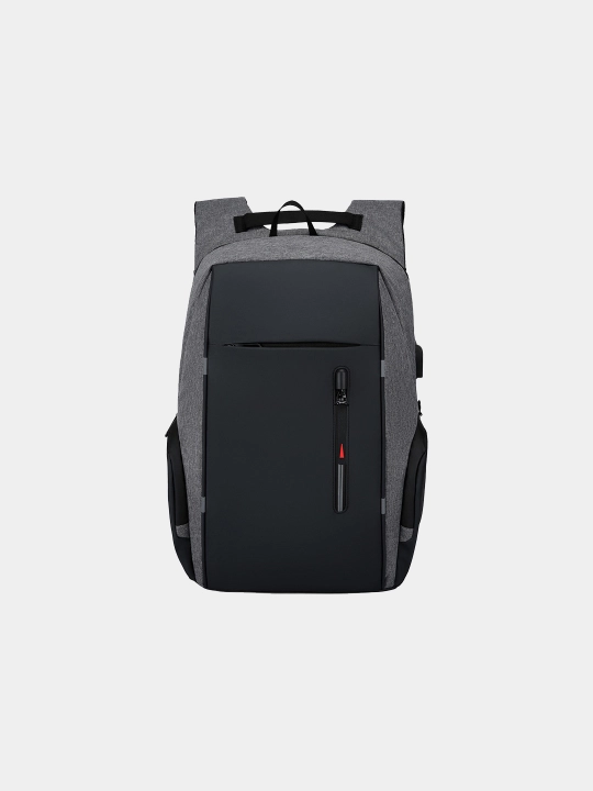 Erkaklar ryukzaki, USB portli, sport, maktab, shahar, kundalik uchun, noutbuk uchun sumka