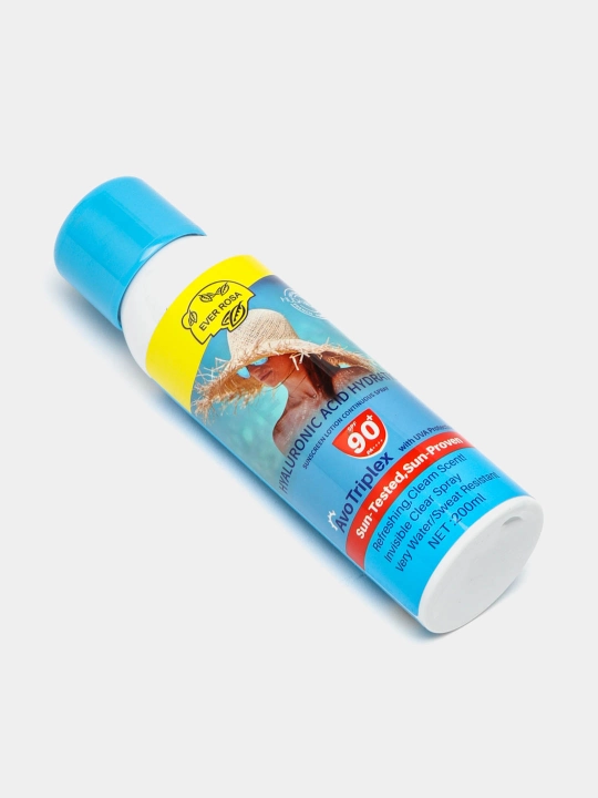 Quyoshdan himoya spreyi Ever Rosa SPF90+++ 5 Turlari, 200 ml