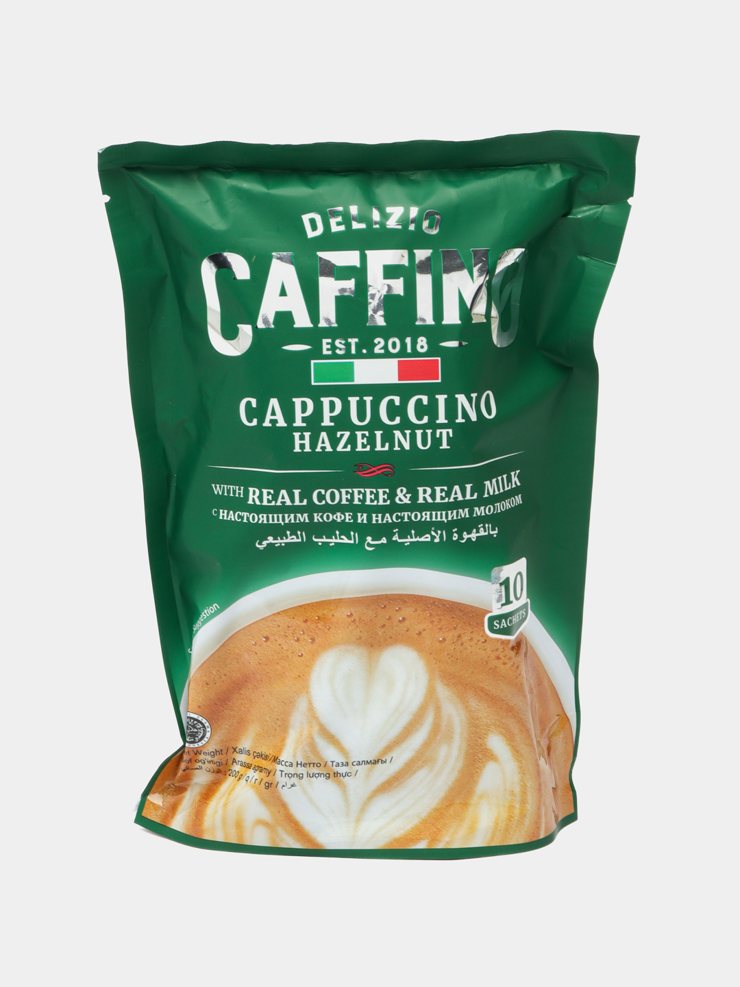 Кофе Caffino cappuccino hazelnut (10 шт уп) купить по низким ценам в ...