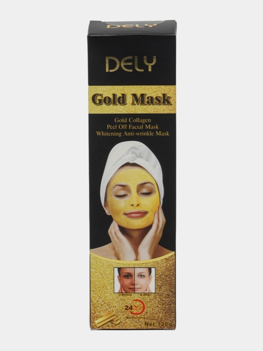 Очищающая маска для лица Gold Mask Dely 120