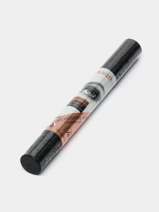Подводка-фломастер для глаз HudaBeauty Waterproof, 2 в 1, чёрная