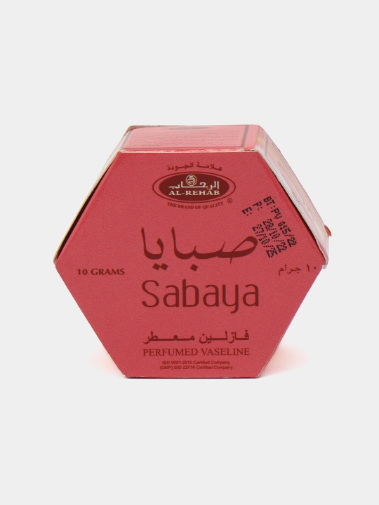 Parfyum vazelin, Sabaya