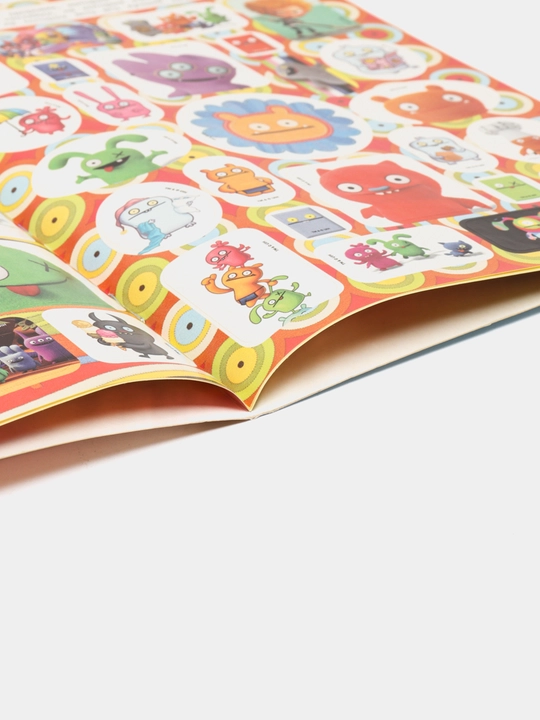 Альбом наклеек. UglyDolls. Куклы с характером, голубой